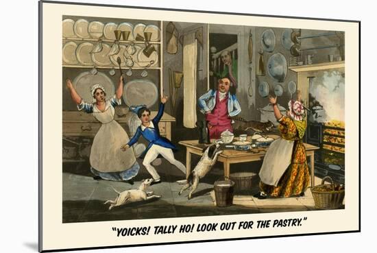 Yoiks Talley Ho! Look Out for the Pastry-Henry Thomas Alken-Mounted Art Print