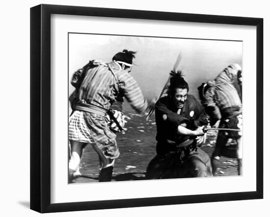 Yojimbo, Toshiro Mifune, 1961-null-Framed Premium Photographic Print