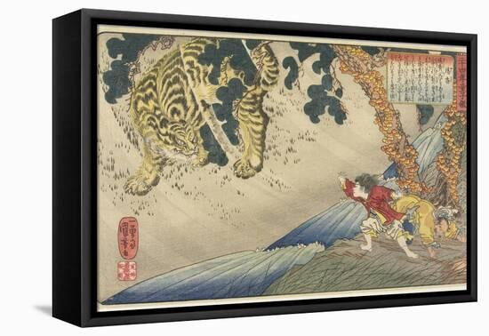 Yoko, 1844-1846-Utagawa Kuniyoshi-Framed Premier Image Canvas