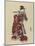 Yokobue, Seven Hole Chinese Flute-Utagawa Toyokuni-Mounted Giclee Print