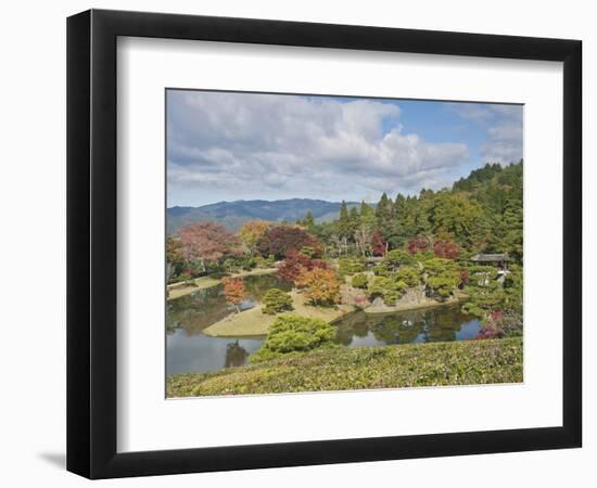 Yokuryuichi Pond, Shugakuin Imperial Villa, Kyoto, Japan-Rob Tilley-Framed Photographic Print