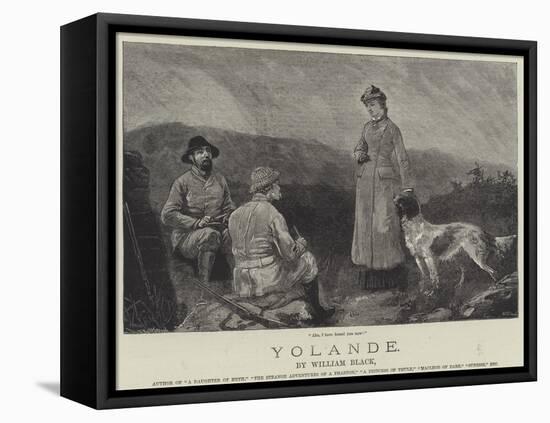 Yolande-William Heysham Overend-Framed Premier Image Canvas