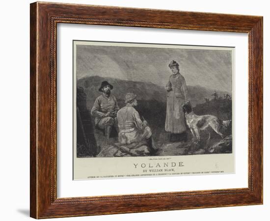 Yolande-William Heysham Overend-Framed Giclee Print