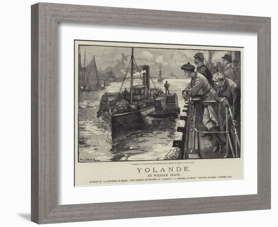 Yolande-William Heysham Overend-Framed Giclee Print