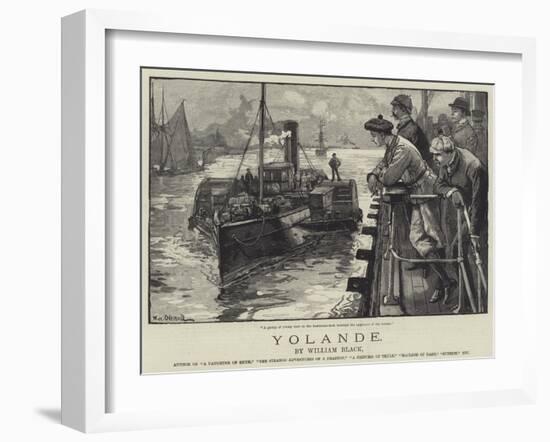 Yolande-William Heysham Overend-Framed Giclee Print