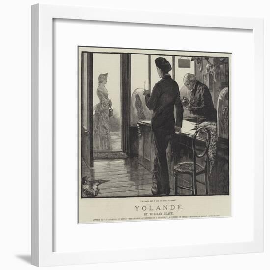 Yolande-William Heysham Overend-Framed Giclee Print