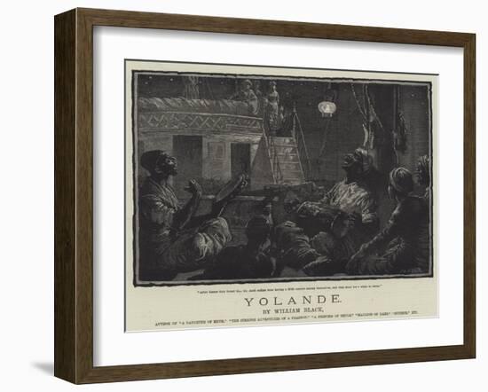 Yolande-William Heysham Overend-Framed Giclee Print