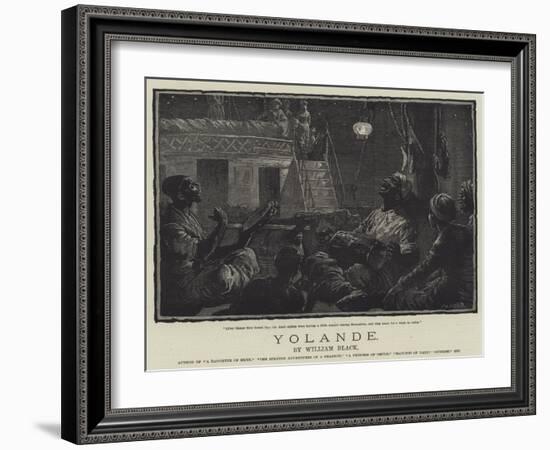 Yolande-William Heysham Overend-Framed Giclee Print