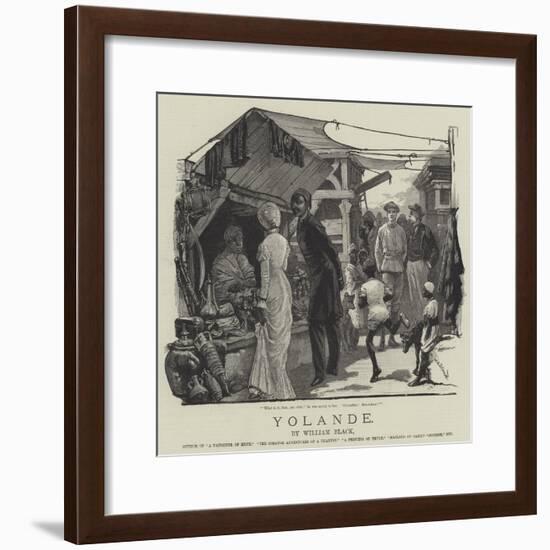 Yolande-William Heysham Overend-Framed Giclee Print