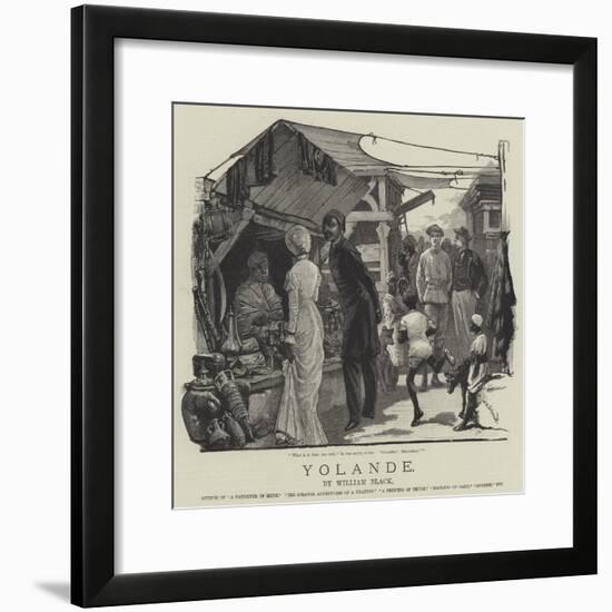 Yolande-William Heysham Overend-Framed Giclee Print