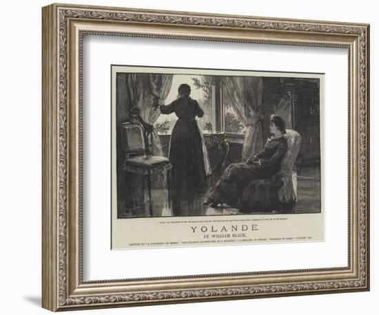 Yolande-William Heysham Overend-Framed Giclee Print