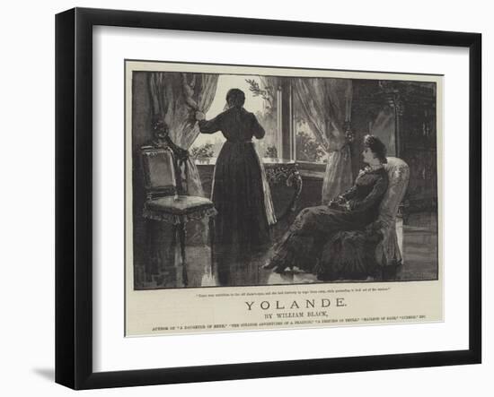 Yolande-William Heysham Overend-Framed Giclee Print