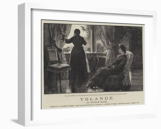 Yolande-William Heysham Overend-Framed Giclee Print