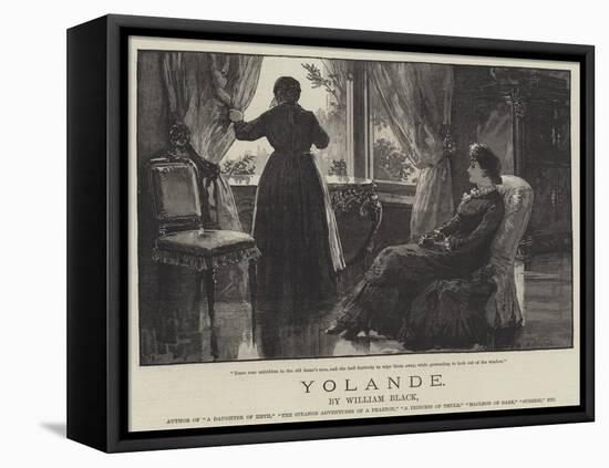 Yolande-William Heysham Overend-Framed Premier Image Canvas