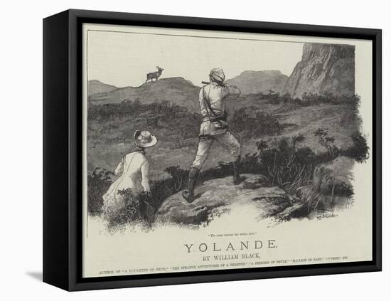 Yolande-William Heysham Overend-Framed Premier Image Canvas