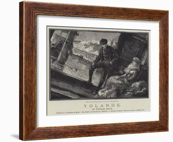 Yolande-William Heysham Overend-Framed Giclee Print