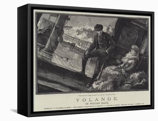 Yolande-William Heysham Overend-Framed Premier Image Canvas