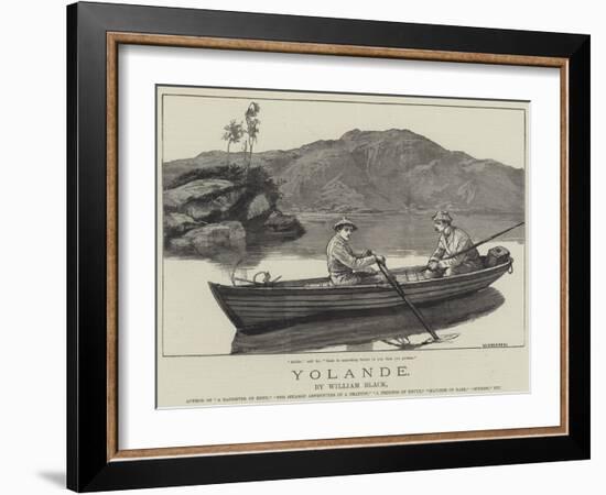 Yolande-William Heysham Overend-Framed Giclee Print