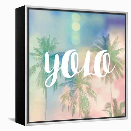 YOLO-Evangeline Taylor-Framed Stretched Canvas