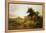 Yon Yellow Sunset Dying in the West-Joseph Farquharson-Framed Premier Image Canvas