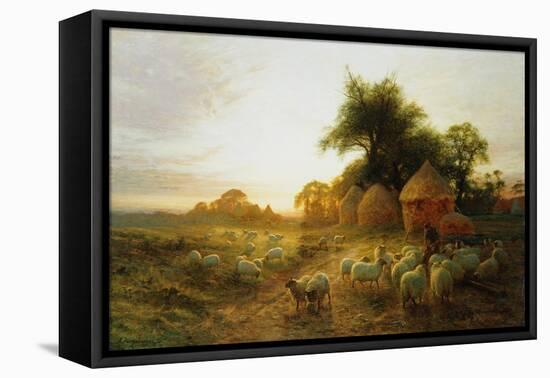 Yon Yellow Sunset Dying in the West-Joseph Farquharson-Framed Premier Image Canvas