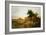 Yon Yellow Sunset Dying in the West-Joseph Farquharson-Framed Giclee Print