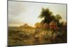 Yon Yellow Sunset Dying in the West-Joseph Farquharson-Mounted Giclee Print
