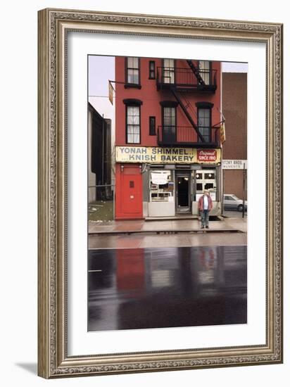 Yonah Schimmel's Knish Bakery, 1993-Max Ferguson-Framed Giclee Print