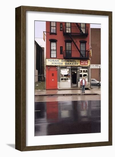 Yonah Schimmel's Knish Bakery, 1993-Max Ferguson-Framed Giclee Print