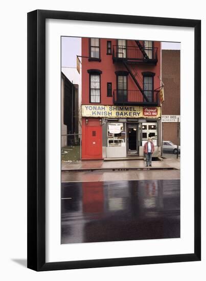 Yonah Schimmel's Knish Bakery, 1993-Max Ferguson-Framed Giclee Print