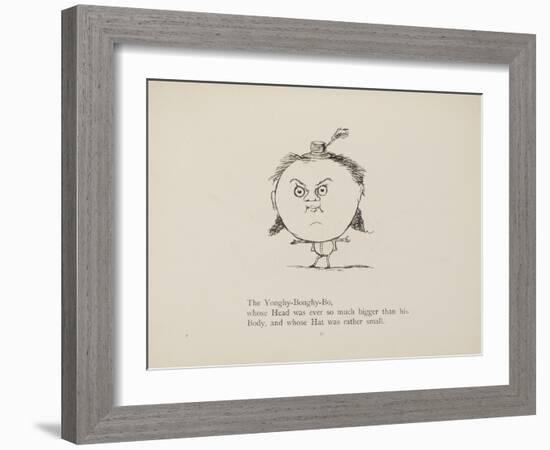 Yonghy-Bonghy-Bo From a Collection Of Poems and Songs by Edward Lear-Edward Lear-Framed Giclee Print