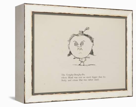 Yonghy-Bonghy-Bo From a Collection Of Poems and Songs by Edward Lear-Edward Lear-Framed Premier Image Canvas