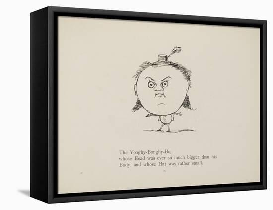 Yonghy-Bonghy-Bo From a Collection Of Poems and Songs by Edward Lear-Edward Lear-Framed Premier Image Canvas