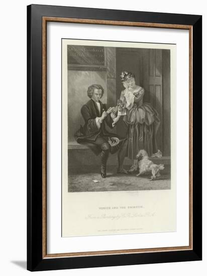 Yorick and the Grisette-Charles Robert Leslie-Framed Giclee Print