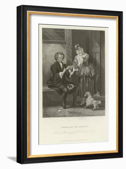 Yorick and the Grisette-Charles Robert Leslie-Framed Giclee Print