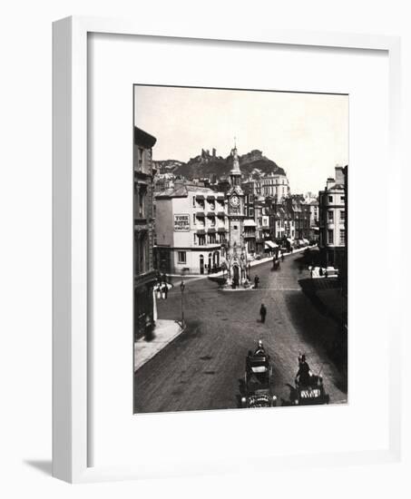 York Buildings, Hastings, Sussex, C1900-null-Framed Giclee Print