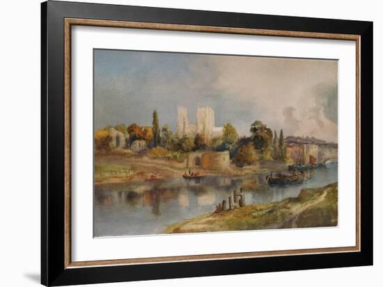 'York', c1901, (1938)-Richard Henry Wright-Framed Giclee Print