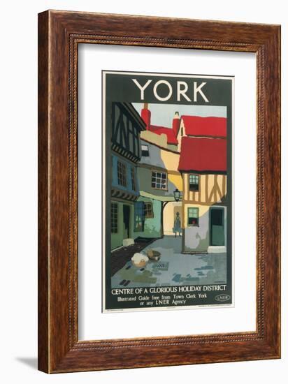 York, Centre of Glorious Holiday-null-Framed Art Print