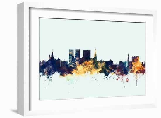 York England Skyline-Michael Tompsett-Framed Art Print