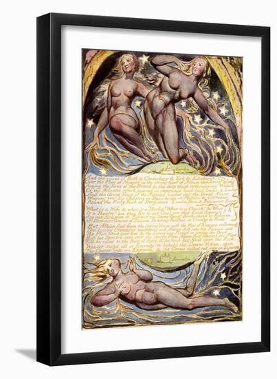 York, London, and Jerusalem by William Blake-William Blake-Framed Giclee Print