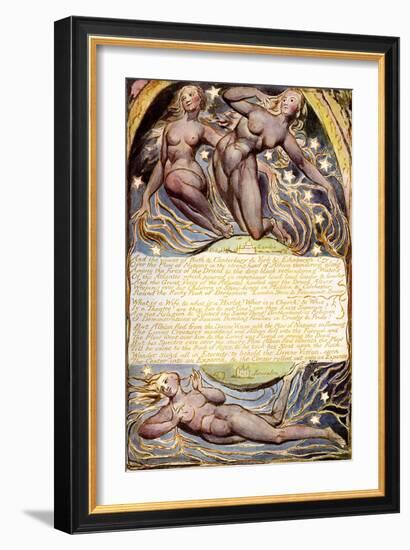 York, London, and Jerusalem by William Blake-William Blake-Framed Giclee Print