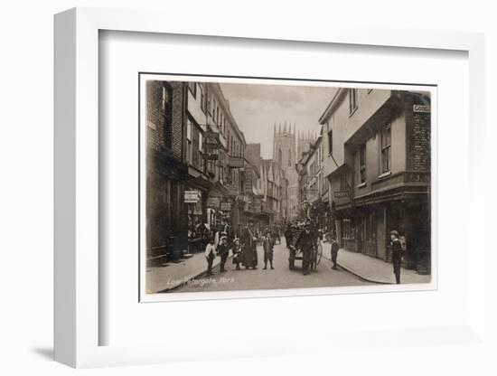 York: Low Petergate-null-Framed Photographic Print