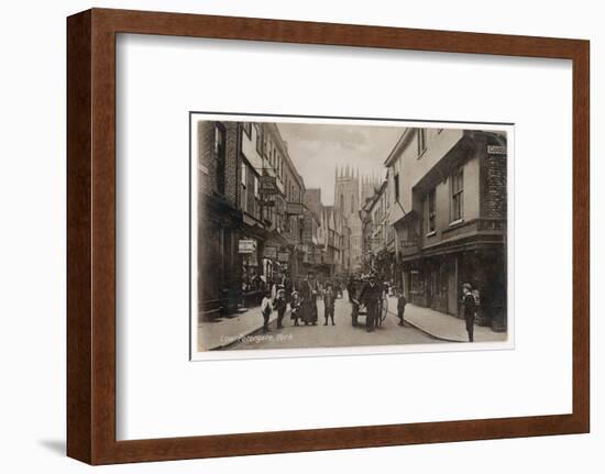 York: Low Petergate-null-Framed Photographic Print