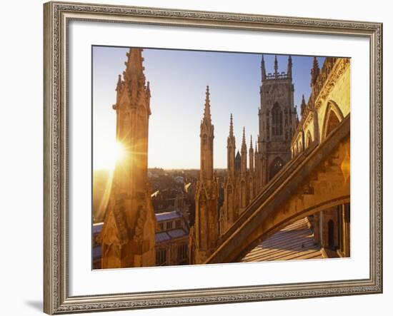 York Minster, City of York, North Yorkshire-Paul Harris-Framed Photographic Print