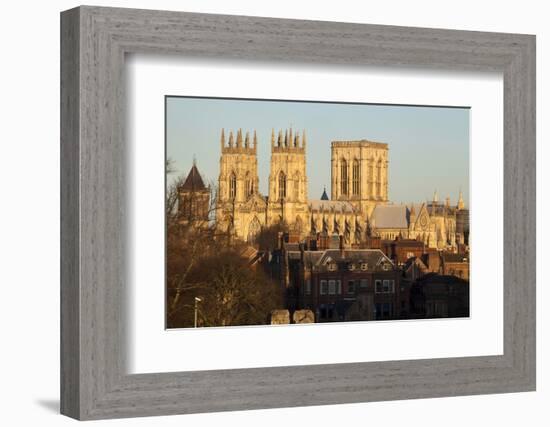 York Minster, York, Yorkshire, England, United Kingdom, Europe-Mark Sunderland-Framed Photographic Print
