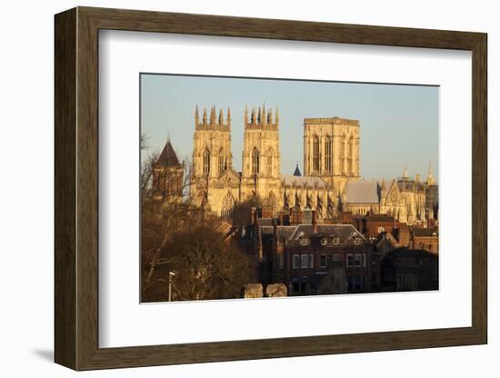 York Minster, York, Yorkshire, England, United Kingdom, Europe-Mark Sunderland-Framed Photographic Print