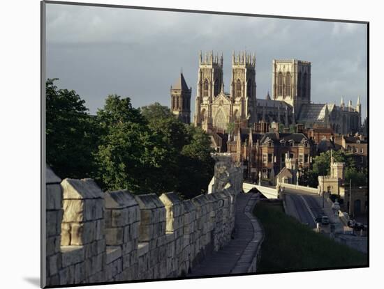 York Minster, York, Yorkshire, England, United Kingdom-Adam Woolfitt-Mounted Photographic Print