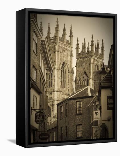 York Minster, Yorkshire, England, UK-Alan Copson-Framed Premier Image Canvas