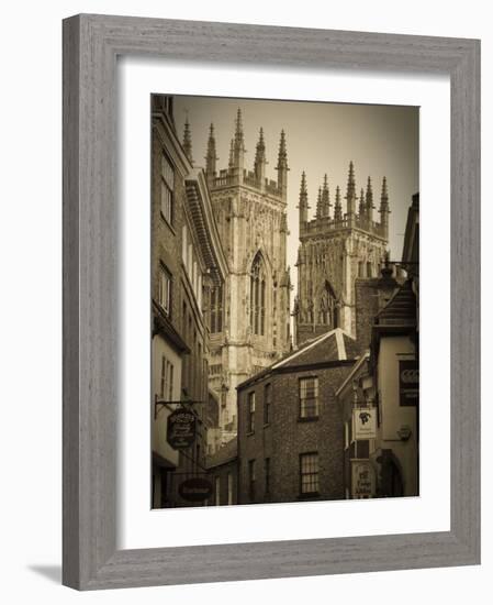 York Minster, Yorkshire, England, UK-Alan Copson-Framed Photographic Print