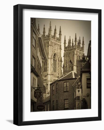 York Minster, Yorkshire, England, UK-Alan Copson-Framed Photographic Print